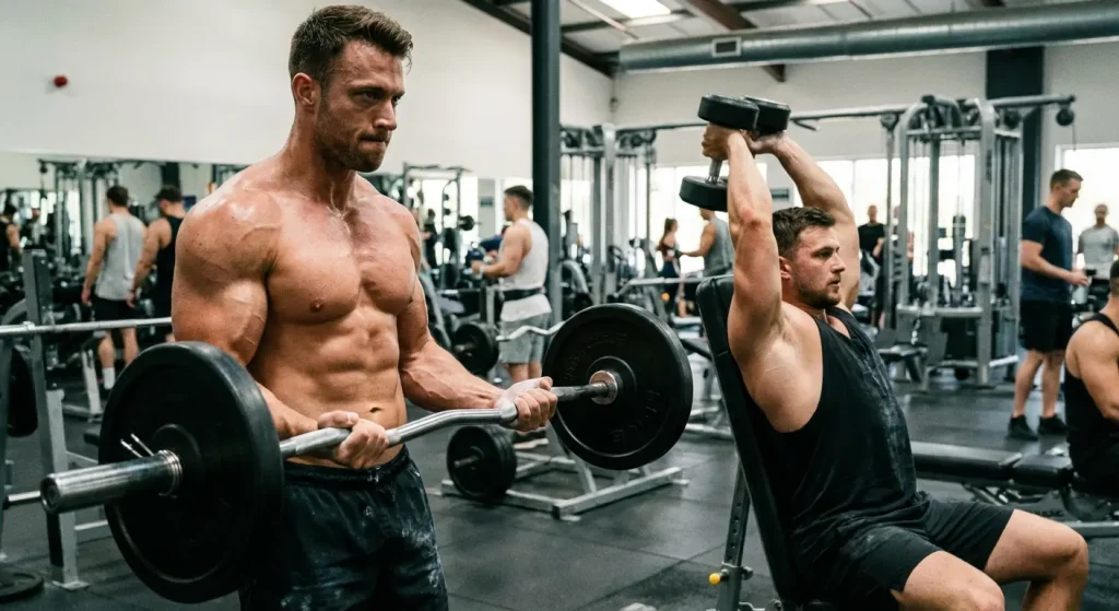 تمرین سوپرست بازو