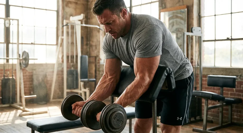 حرکات تقویت ساعد با دمبل