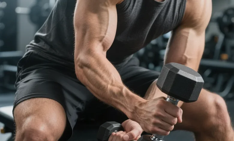 حرکات تقویت ساعد با دمبل