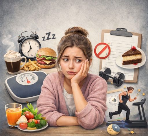 اشتباهات رایج در کاهش وزن