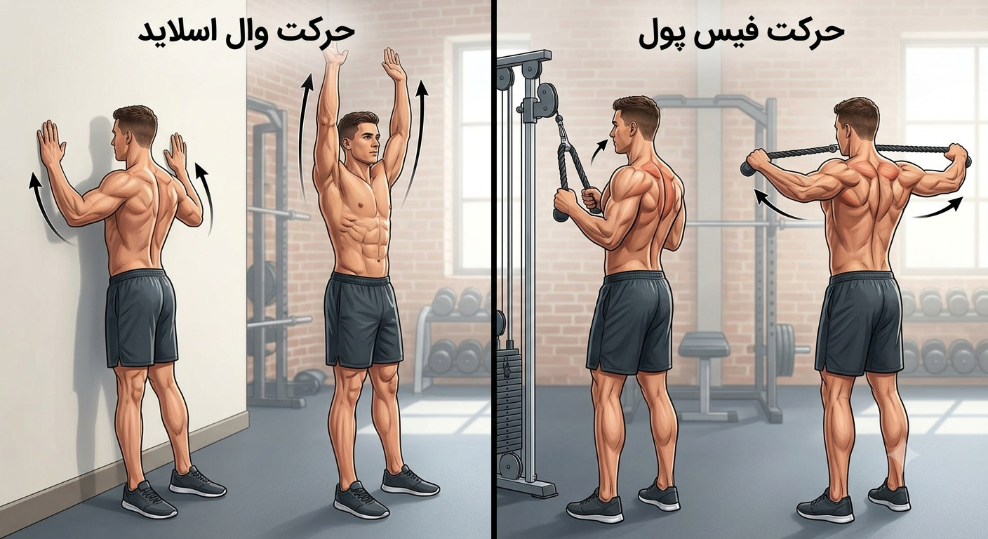 تفاوت حرکت وال اسلاید و حرکت فیس پول
