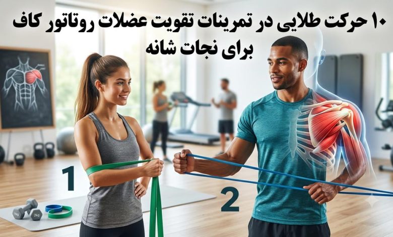 ۱۰ حرکت طلایی در تمرینات تقویت عضلات روتاتور کاف برای نجات شانه